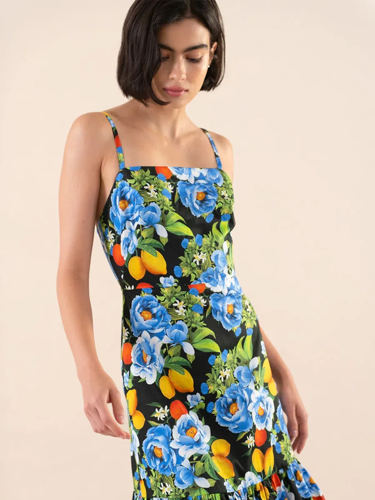 Borgo De Nor Cordelia Printed Maxi Dress Floral Size 8 - Image 2