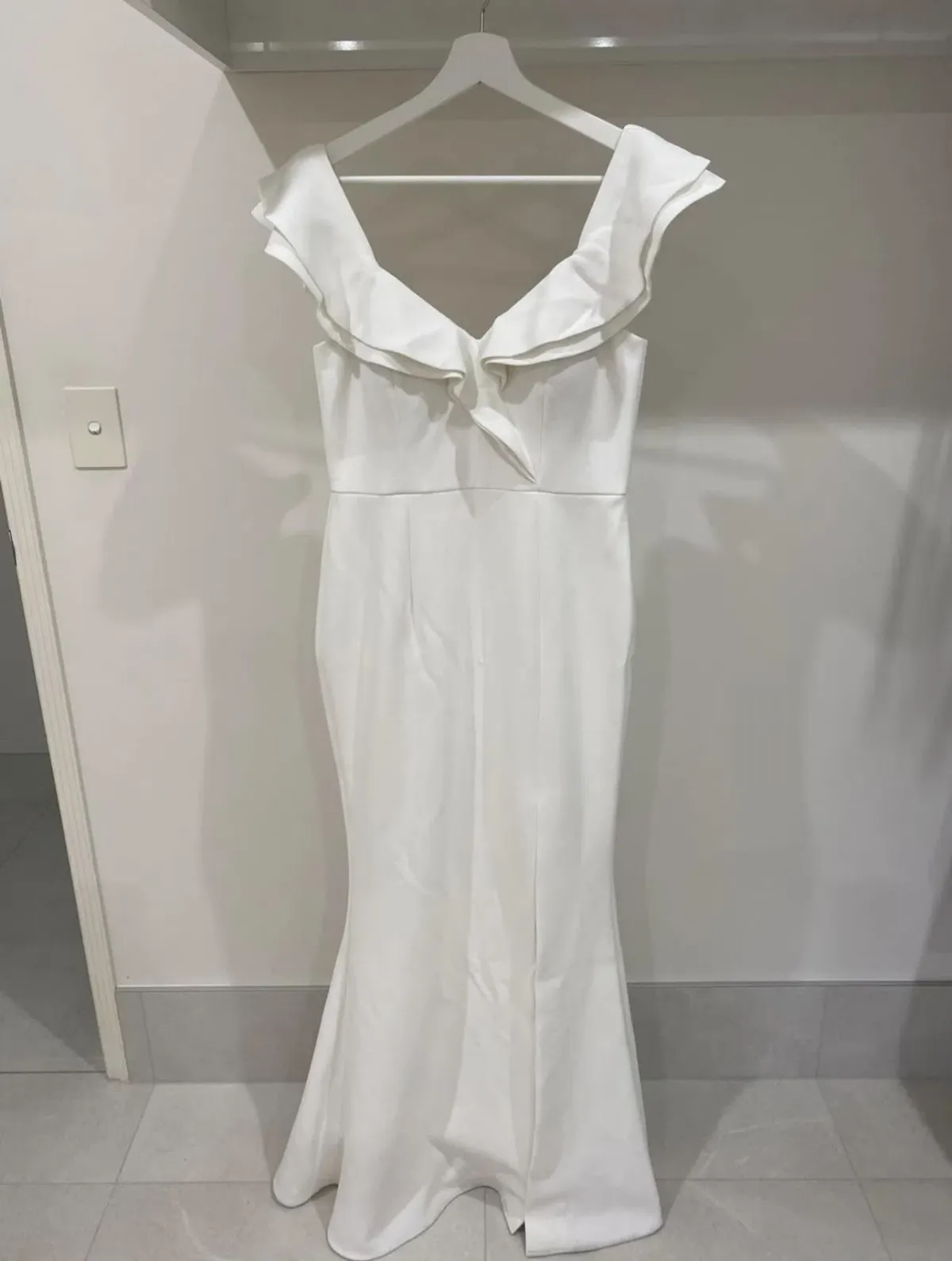Sheike Allure Maxi Dress White Size AU 12  - Image 3