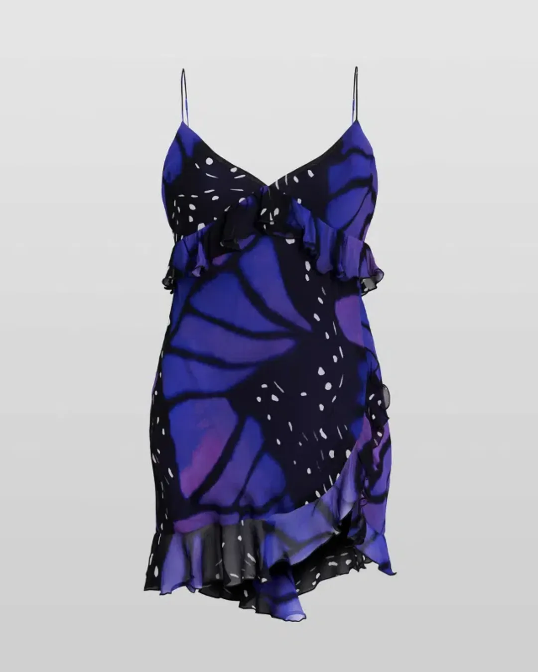 Rat & Boa Beatriz Dress Butterfly Print Size AU 8 for rent on The Volte - main image