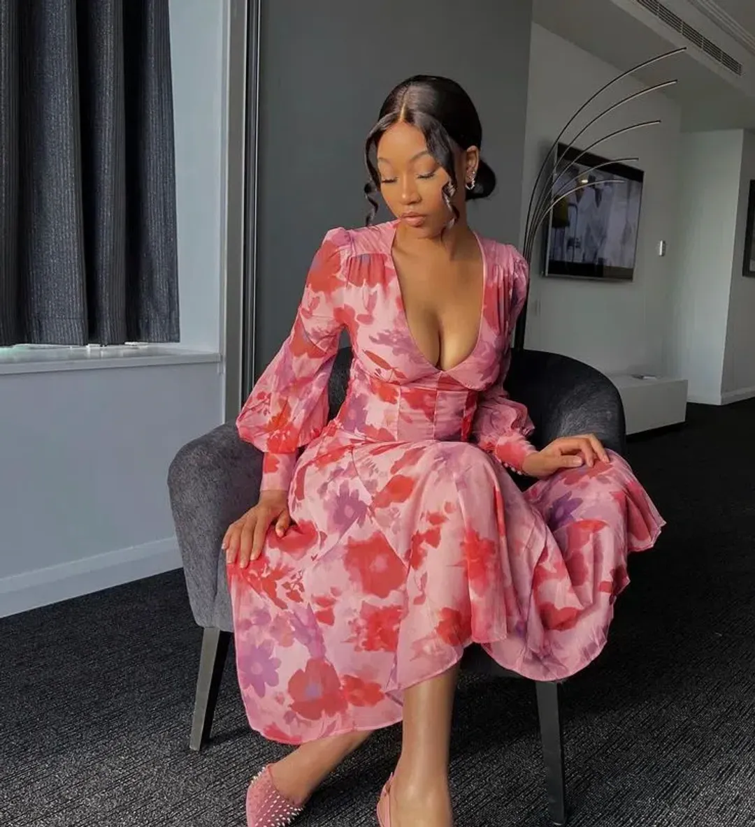 All about May Gardenia Queen Maxi Dress Floral Size AU 6  for rent on The Volte - main image