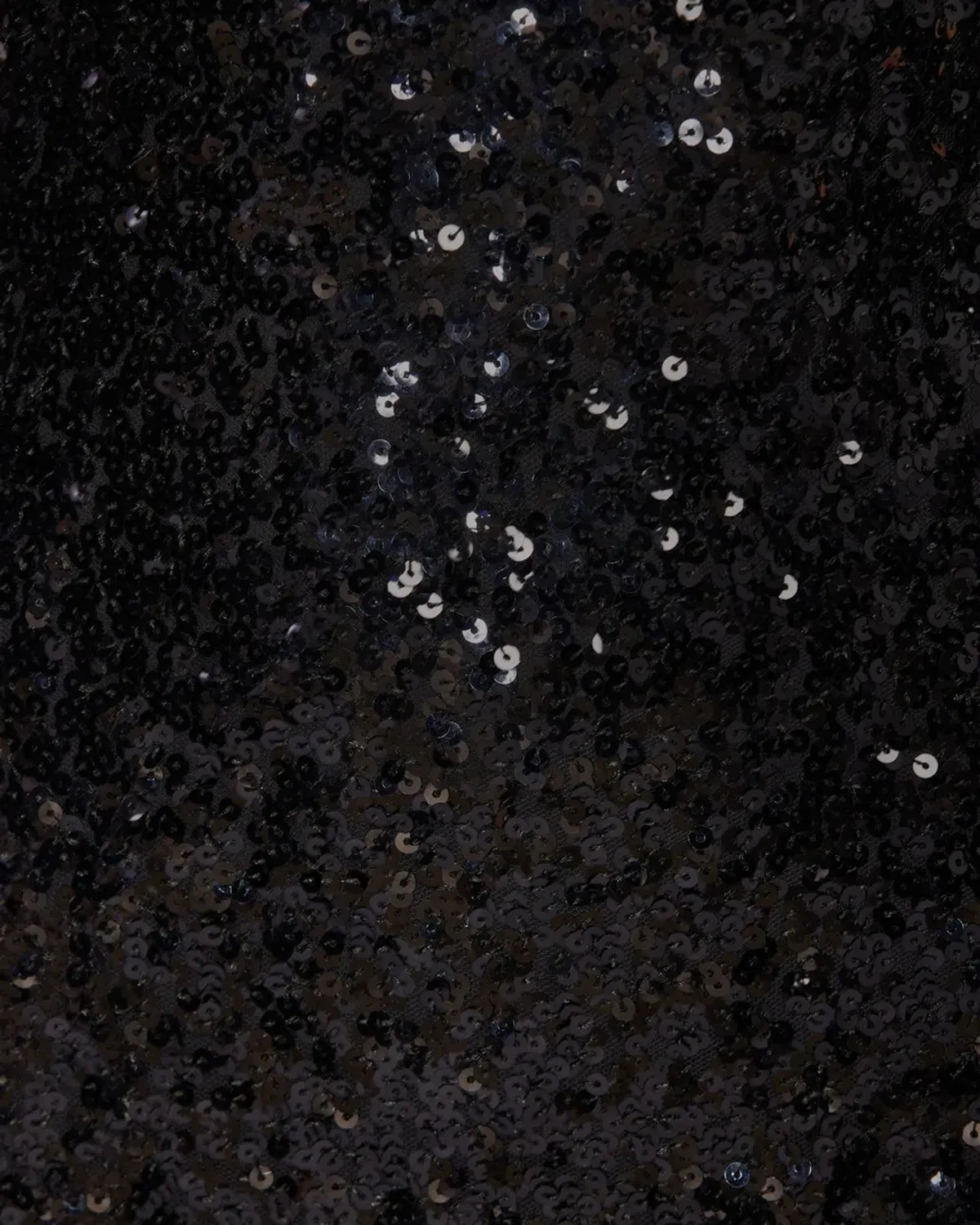 Pilgrim Adelle One Shoulder Gown Black Sequin Size 8 - Image 7