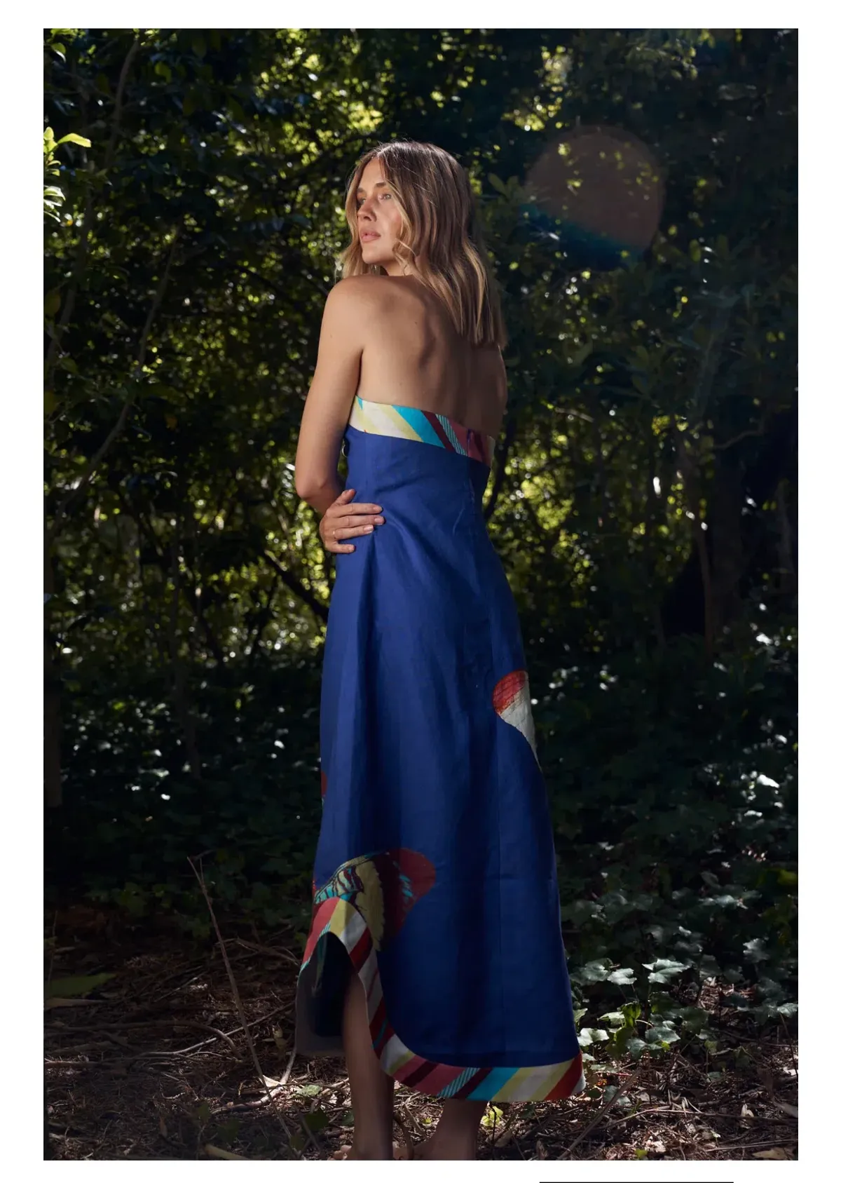 Aston Studio MAEVE DRESS IN NEELAM PAPILLON - Image 1