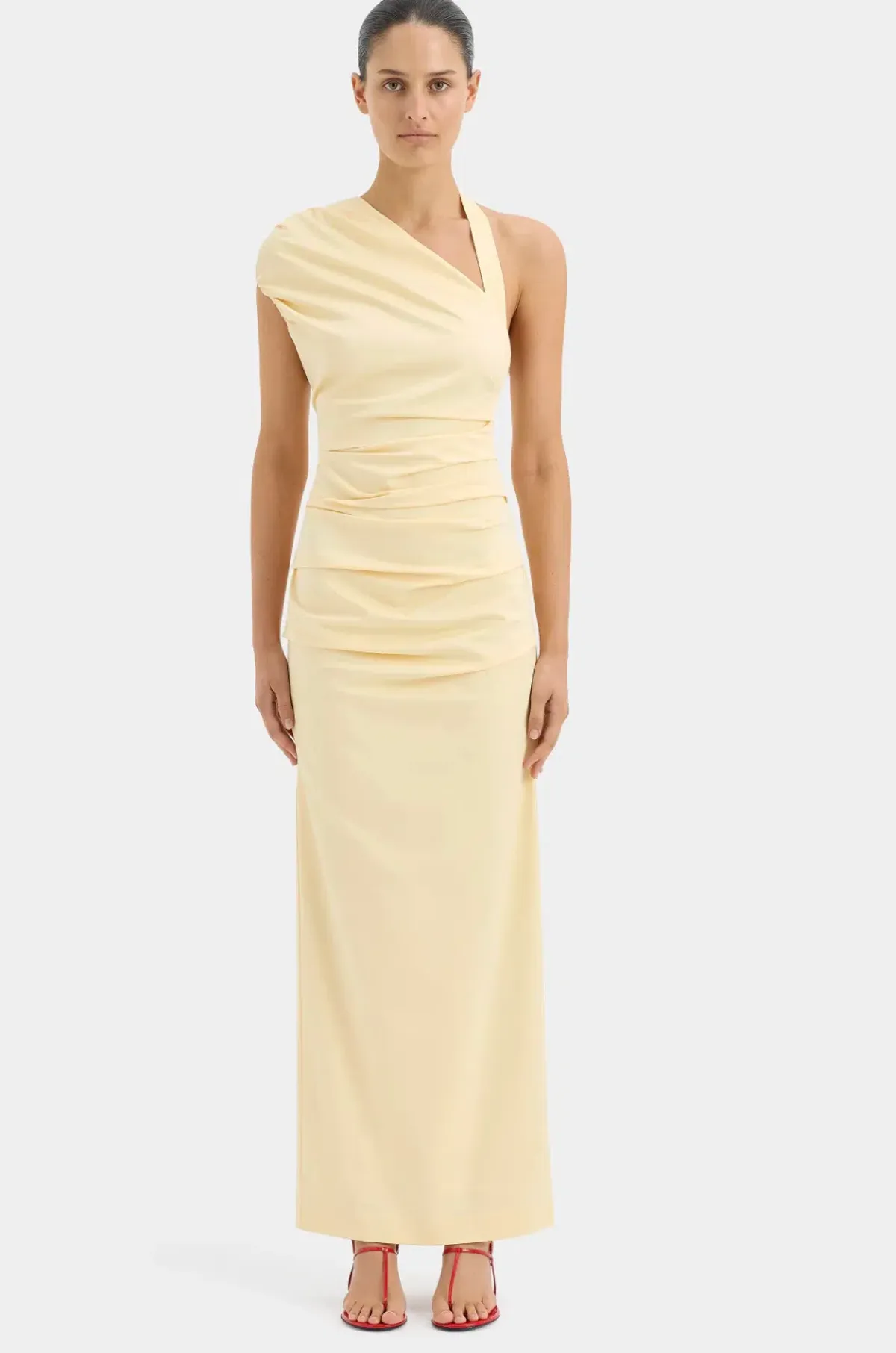 Sir the Label Giacomo Gown Butter Size 8 - Image 1