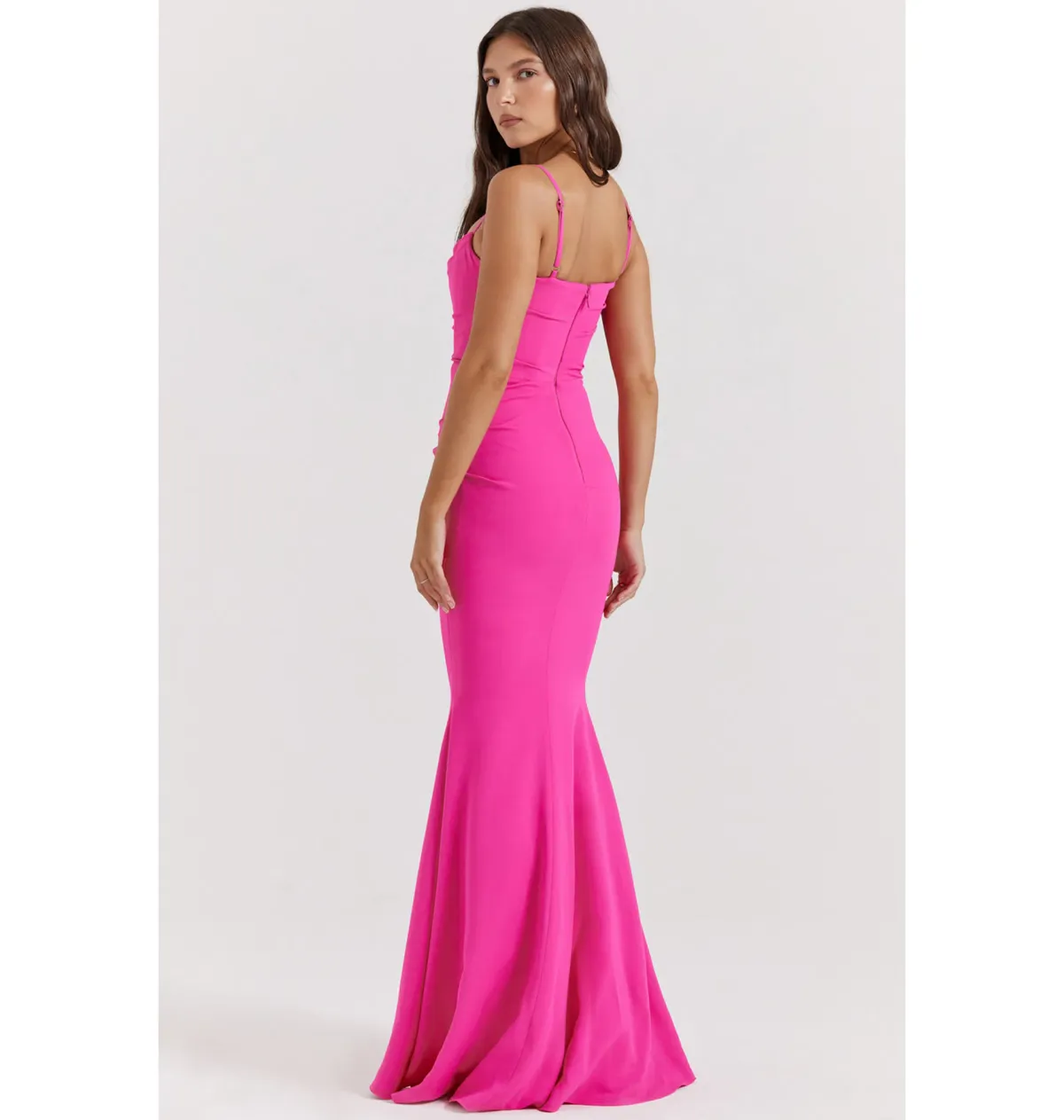 House of CB Milena Dress in Hot Pink Size Medium / AU 10 - Image 2