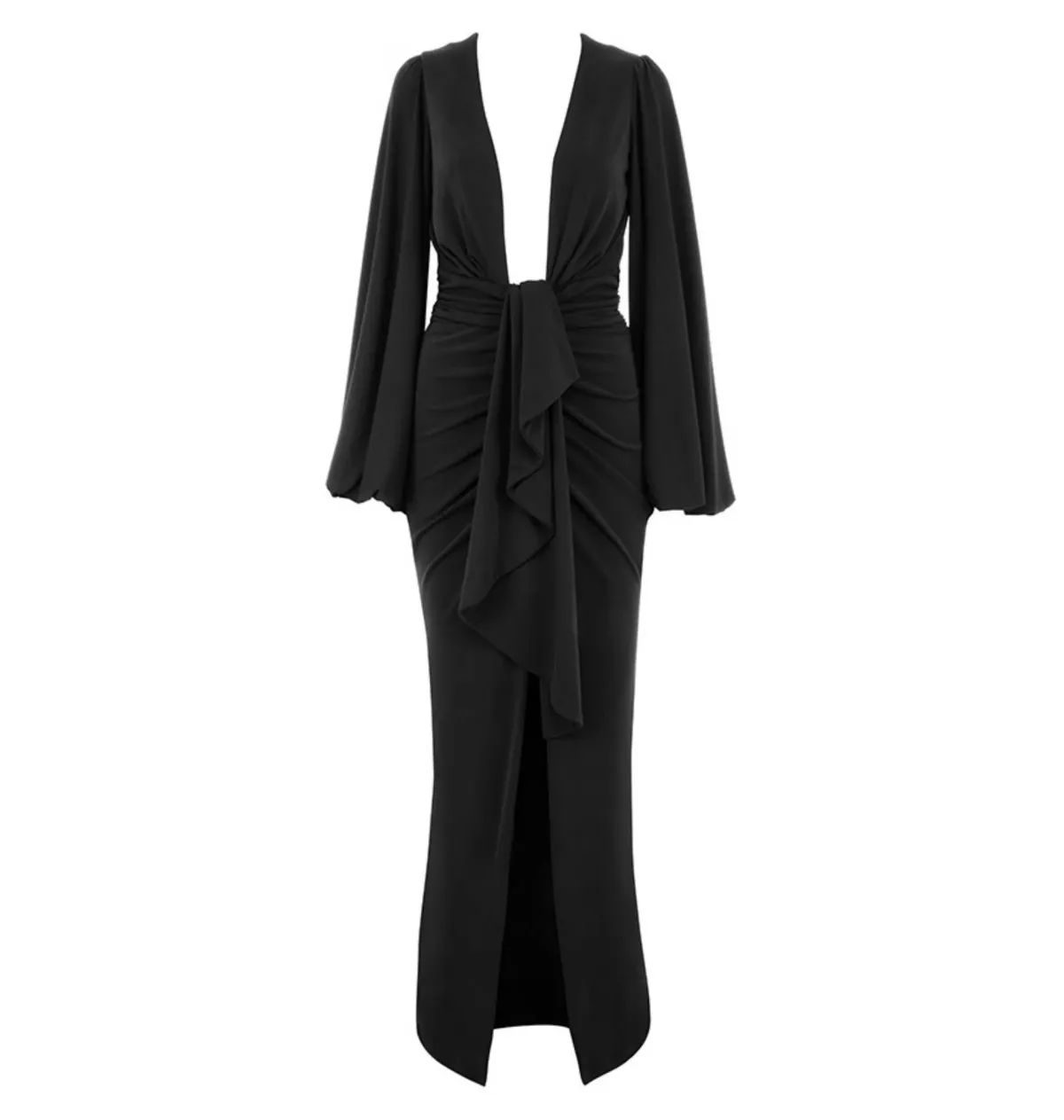House of CB Alexandra Dress Black Size AU 8  - Image 4