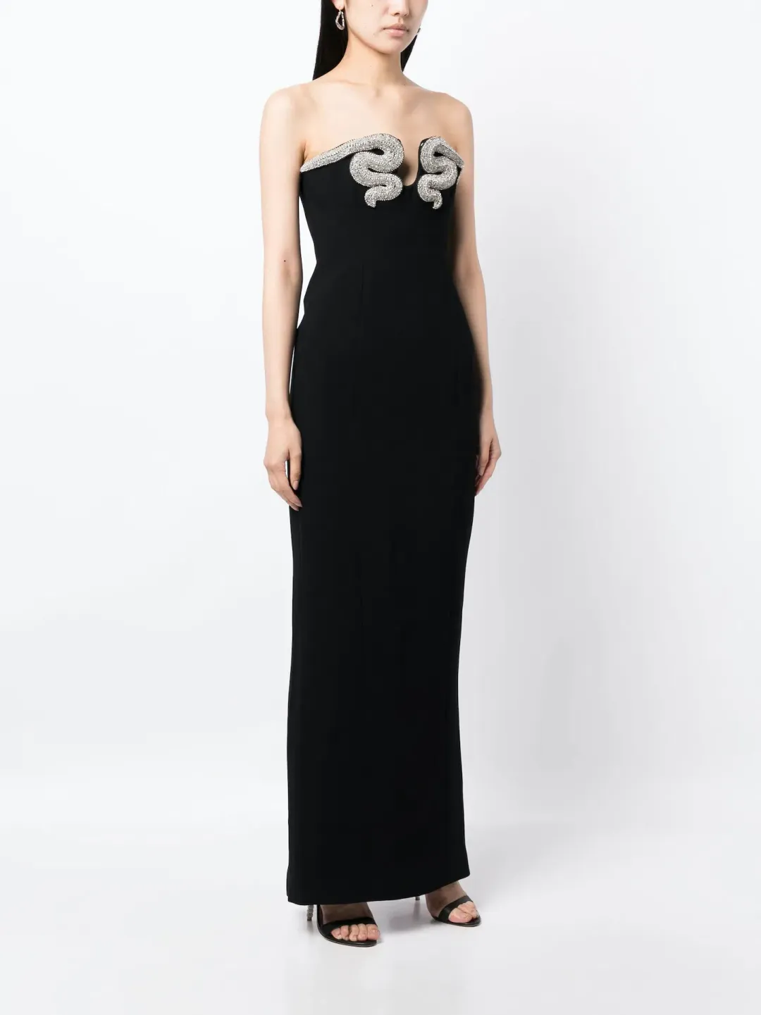 Rachel Gilbert Lukas Gown Black Size 1 / AU 8 for rent on The Volte - main image