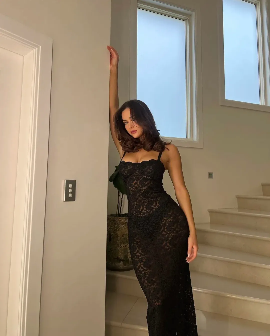 Arcina Ori Margot Dress In Black Size 10 Au for rent on The Volte - main image