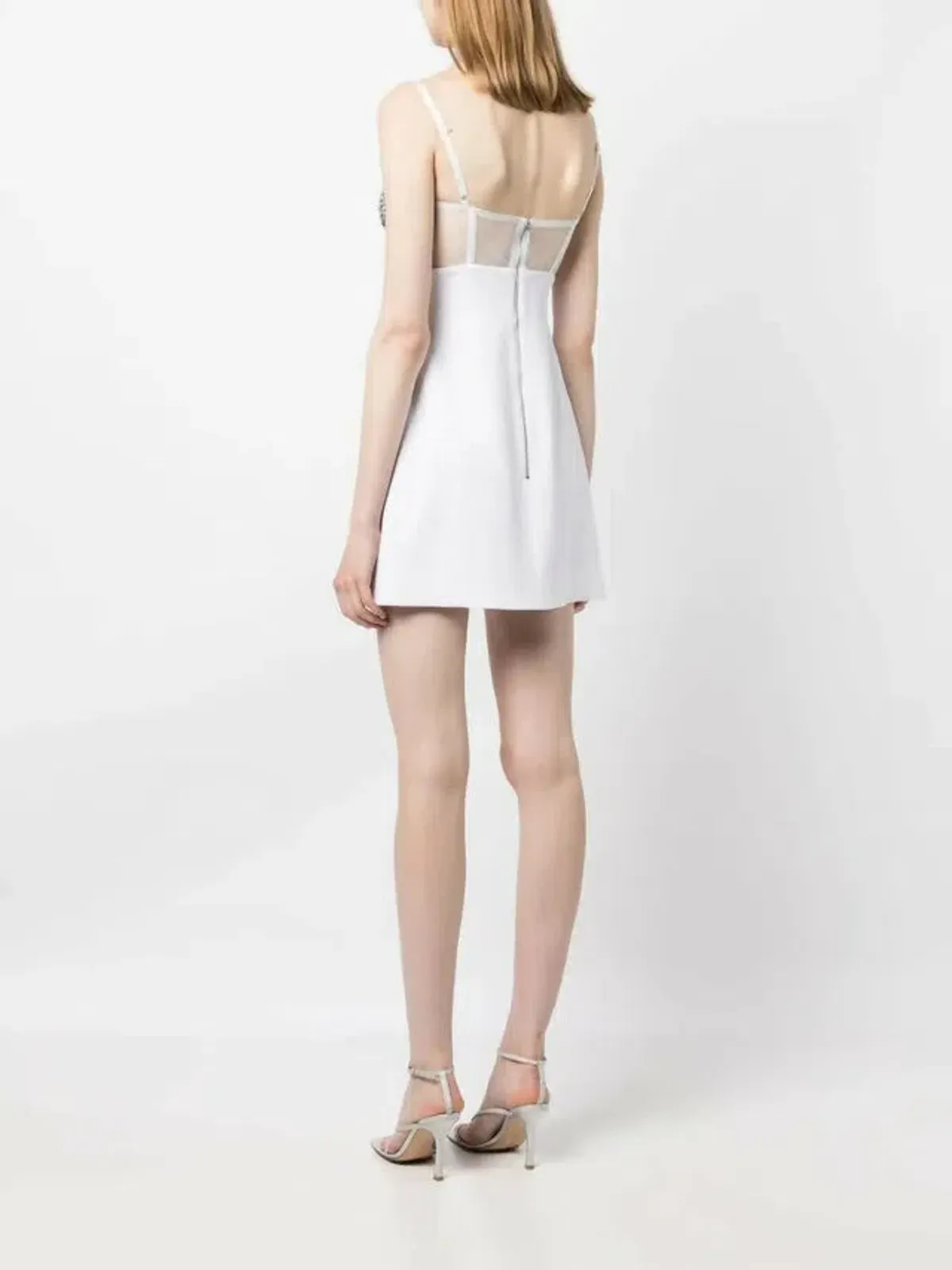 Rachel Gilbert Hartley Mini Dress White Size 2 /Au 10 - Image 2