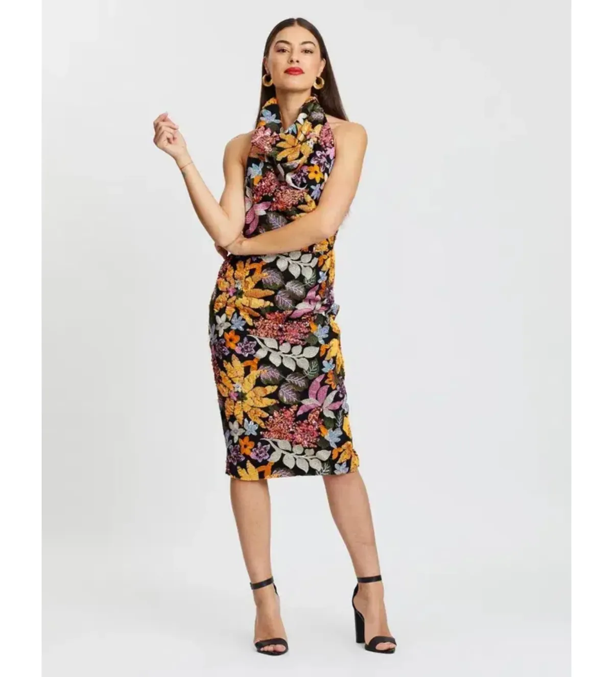 Eliya The Label Malika Dress Floral Size 6 - Image 1