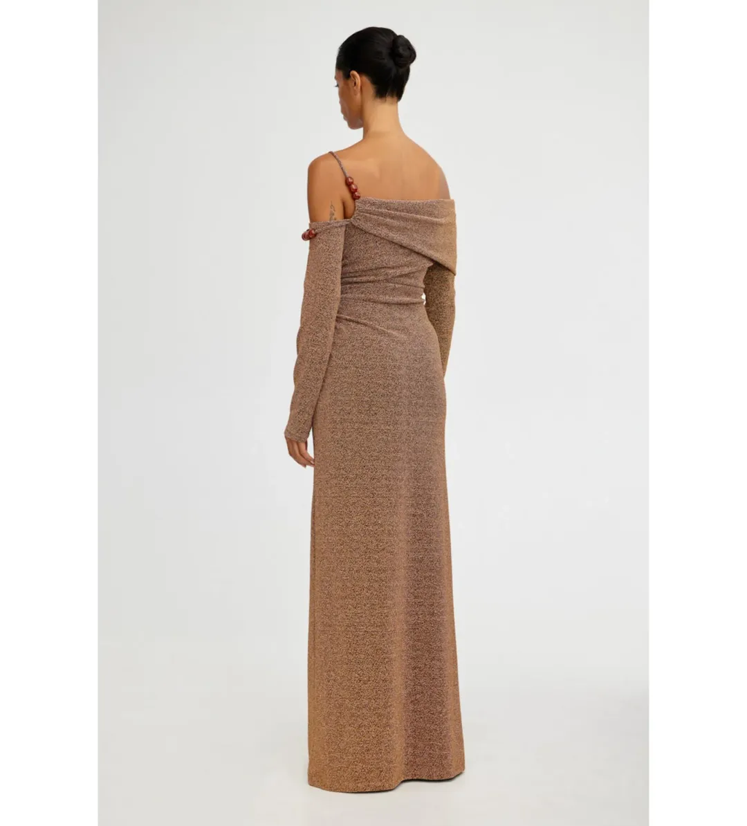 Significant Other Gia Gown Bronze Size 8 for rent on The Volte - main image