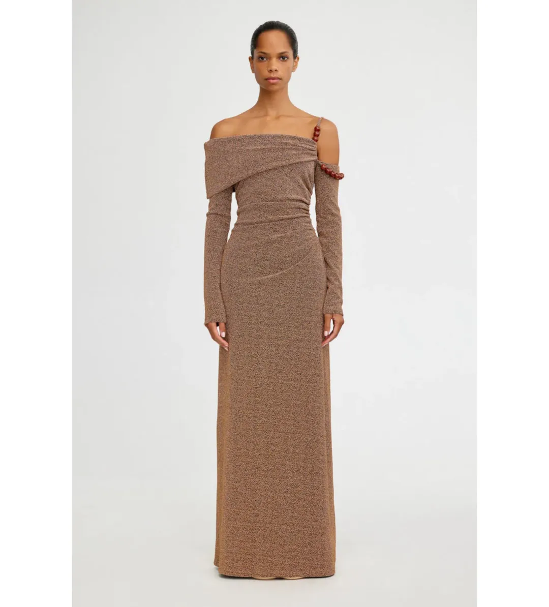 Significant Other Gia Gown Bronze Size 8 for rent on The Volte - main image