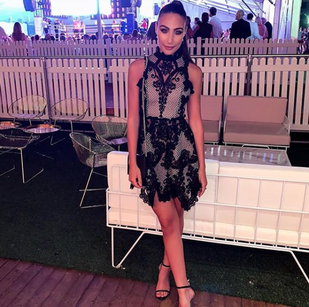 Loretta Dress - ELIYA THE LABEL Black Sz 8 for rent on The Volte - main image