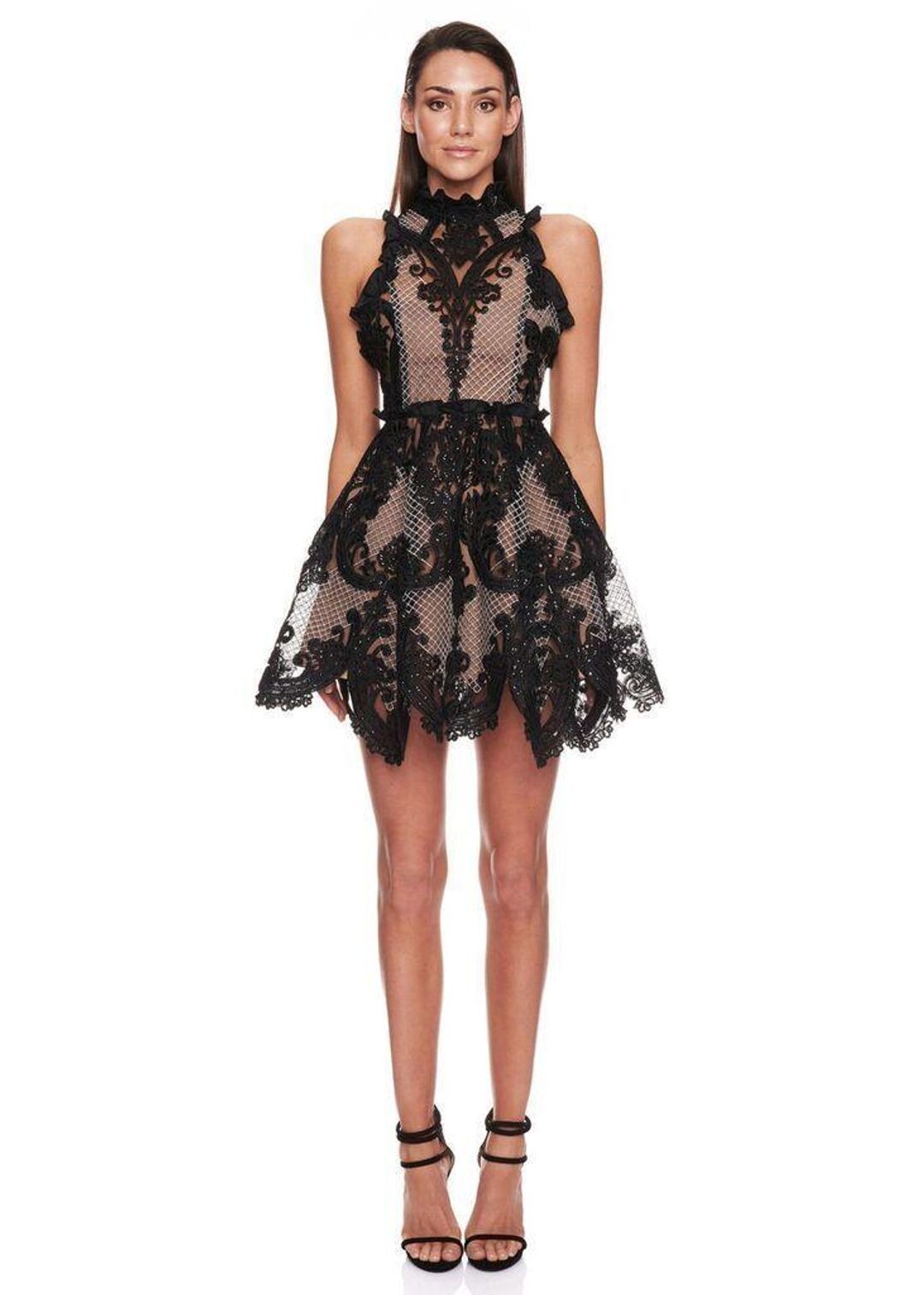 Loretta Dress - ELIYA THE LABEL Black Sz 8 for rent on The Volte - main image