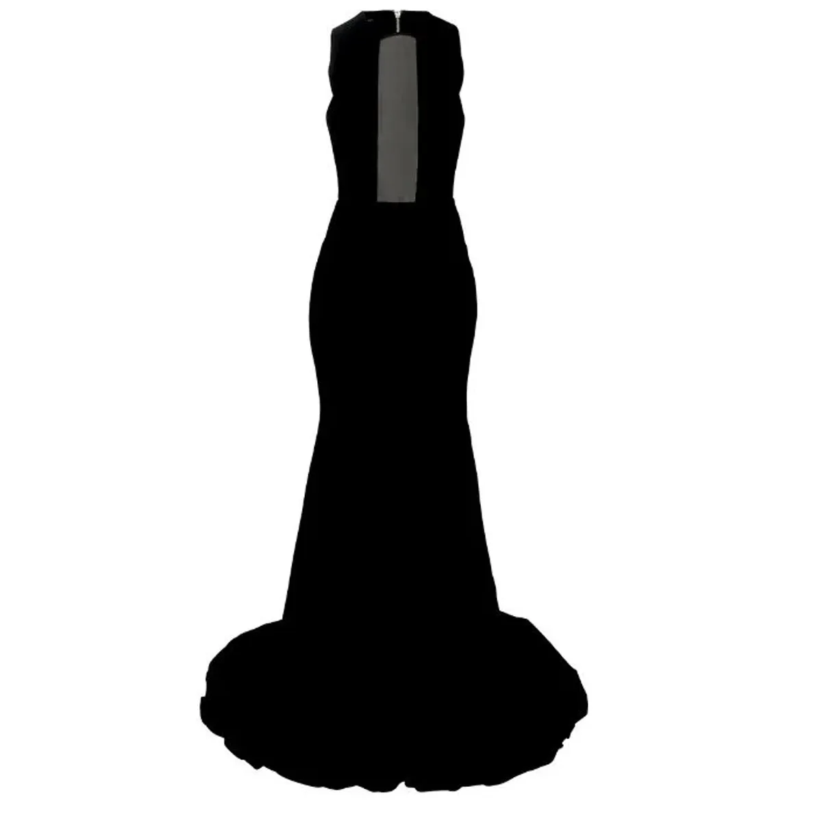 Alex Perry Black Crinoline Gown Size 10 - Image 2