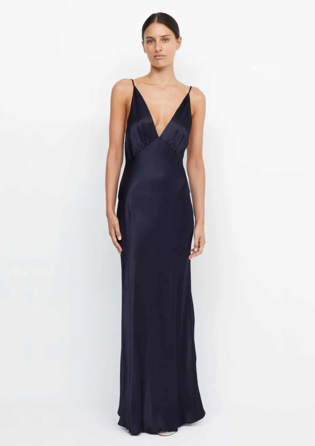 Bec & Bridge Moon Dance V Maxi Dress Ink Size 12 for rent on The Volte - main image