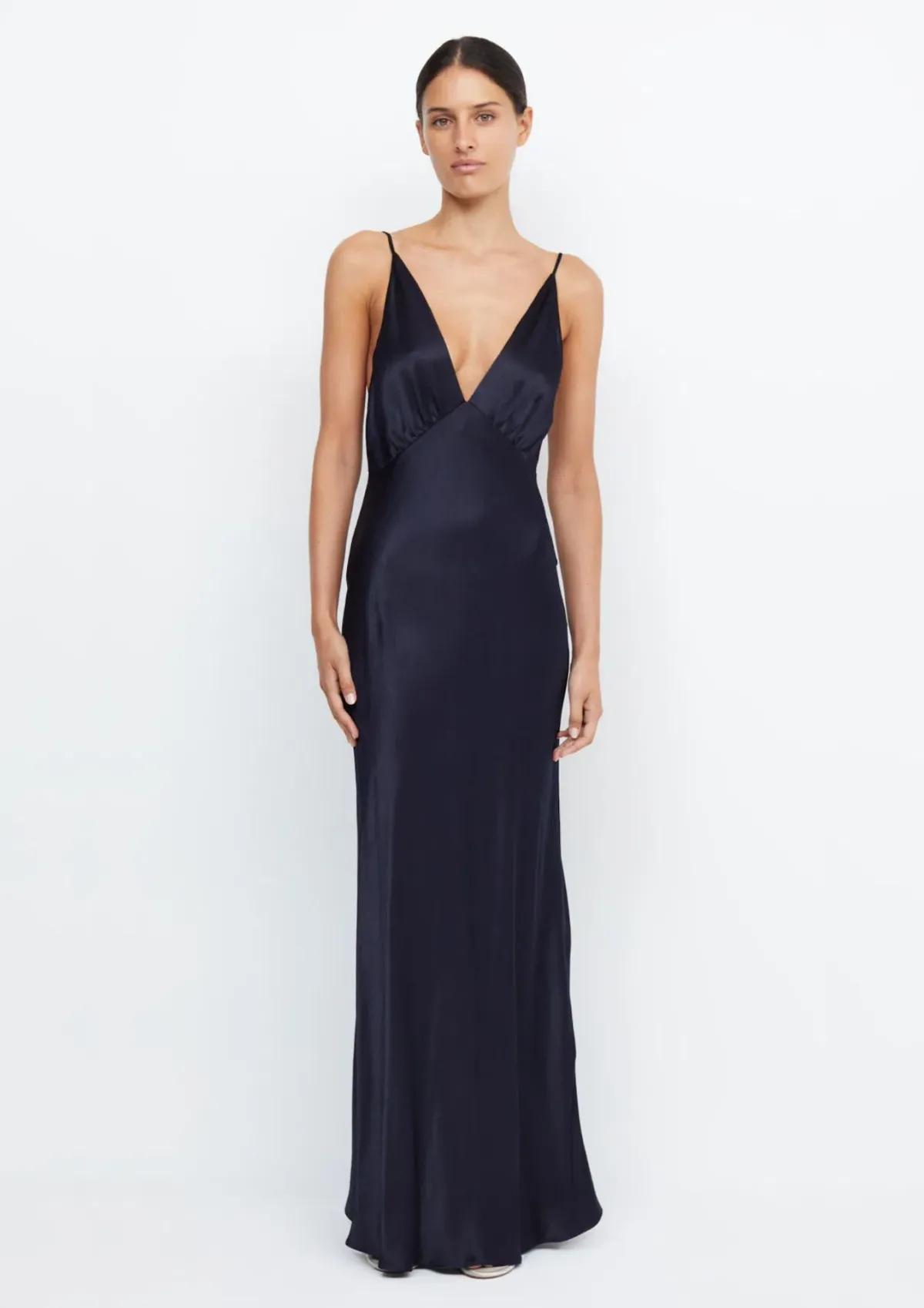 Bec & Bridge Moon Dance V Maxi Dress Ink Size 12 - Image 1