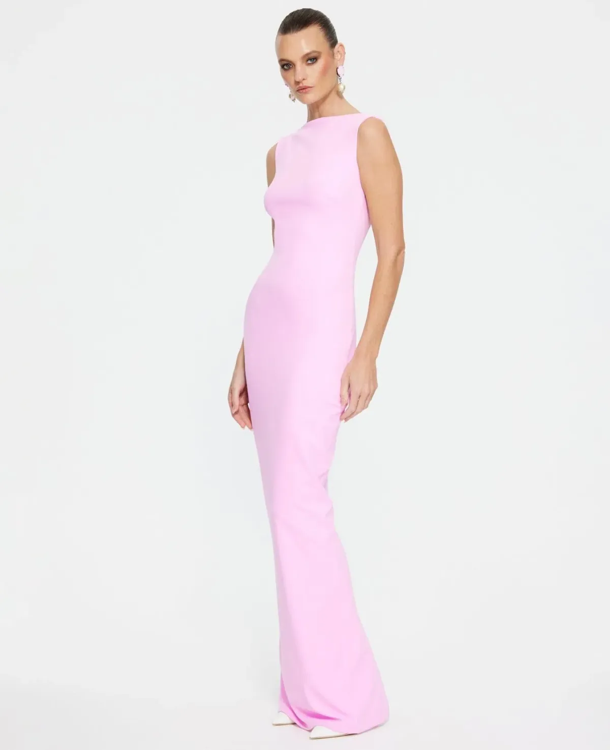 Effie Kats Verona Gown Taffy Pink Size S / AU 8 - Image 2