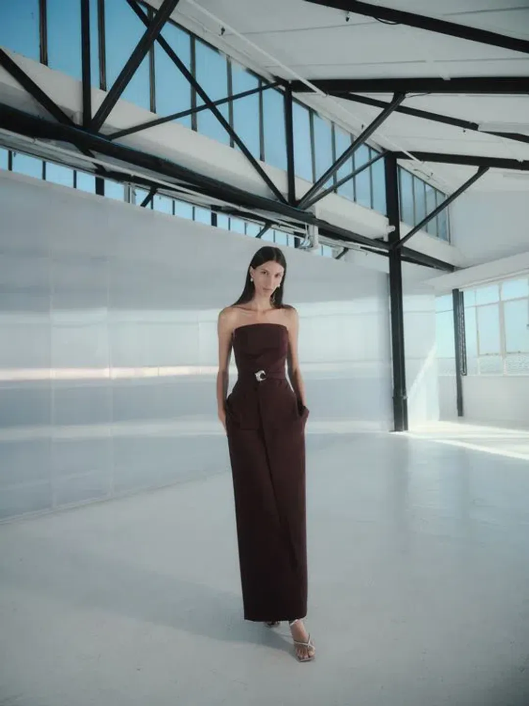 Manning Cartell New Cast Bustier and Maxi Skirt Set Mulberry Size M / AU 10 for rent on The Volte - main image