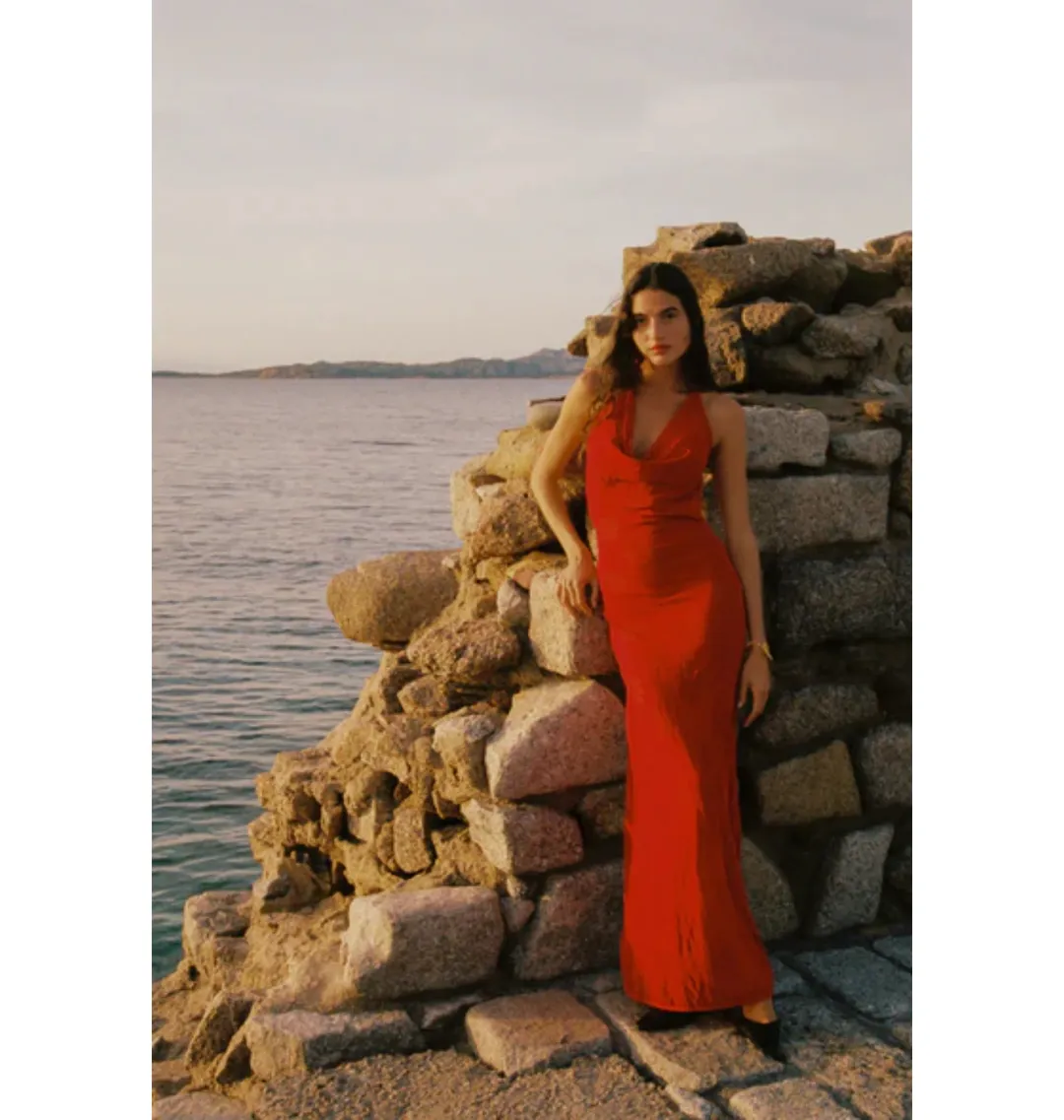 Asta Resort Klara Dress Rossa Size XS / AU 6 for rent on The Volte - main image