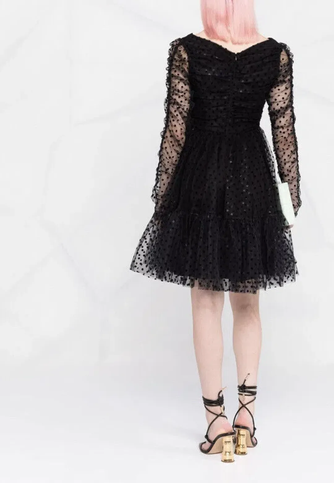 Zimmermann Ballet Tulle Mini Dress Black Size 1 / AU 10  for rent on The Volte - main image