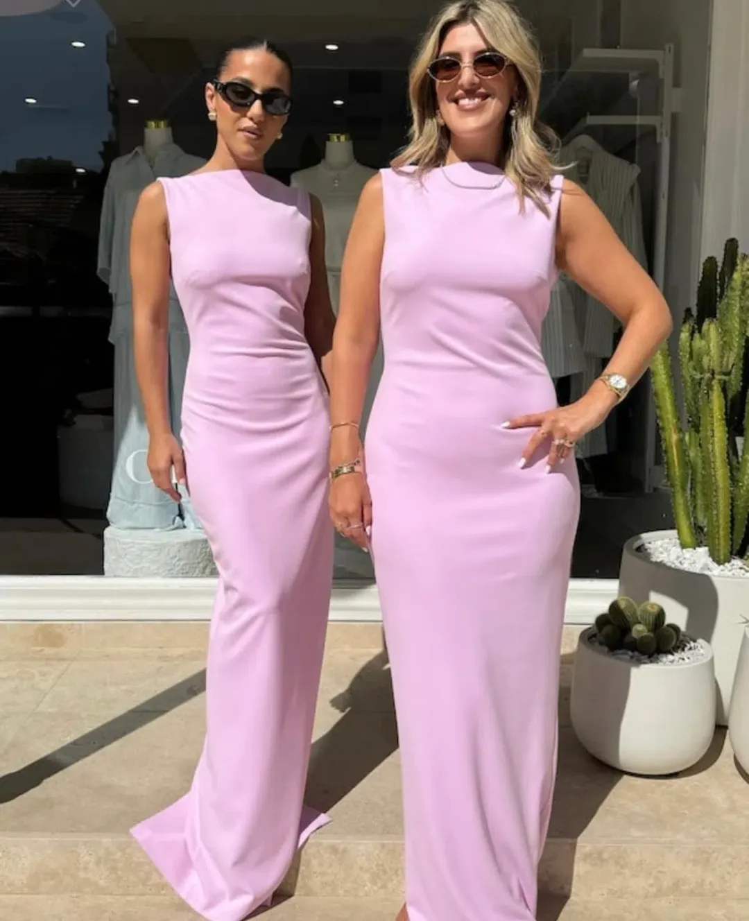 Effie Kats Verona Gown In Taffy Pink Size S/Au 8  for rent on The Volte - main image