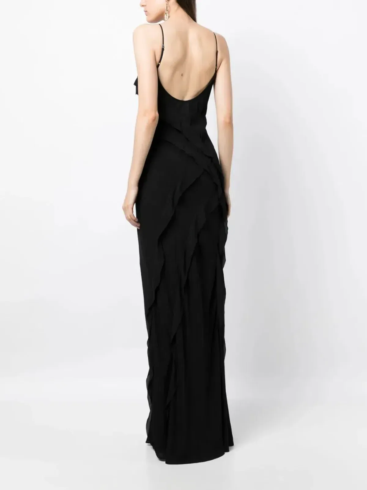 Rachel Gilbert Delfy Maxi Dress in Black Size 3 (AU 12) - Image 3