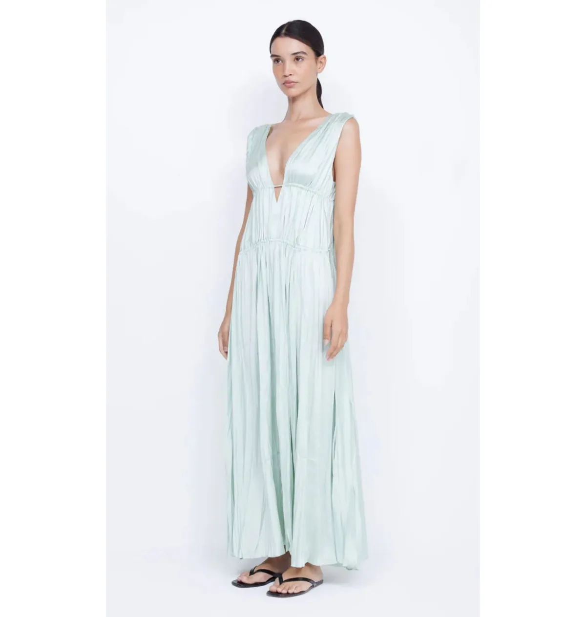 Bec & Bridge Louann Maxi Dress Mint Size AU 10 - Image 3