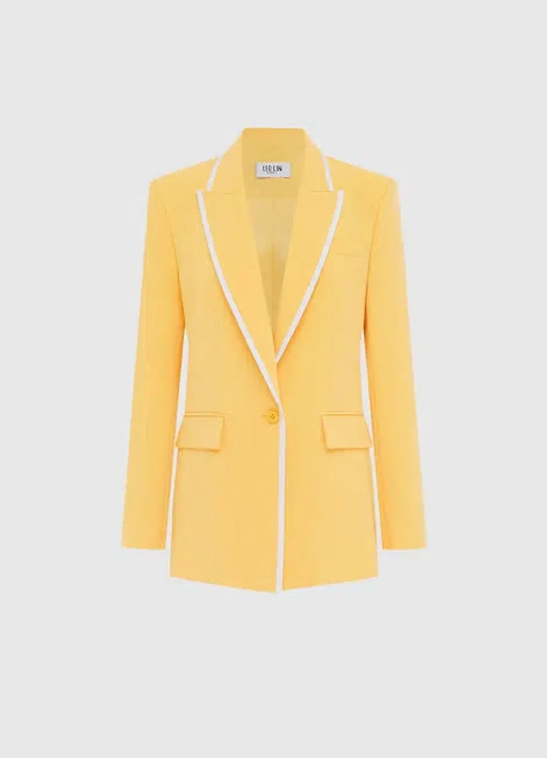 Leo Lin Two-Piece Suit Canary Size 12 for rent on The Volte - main image