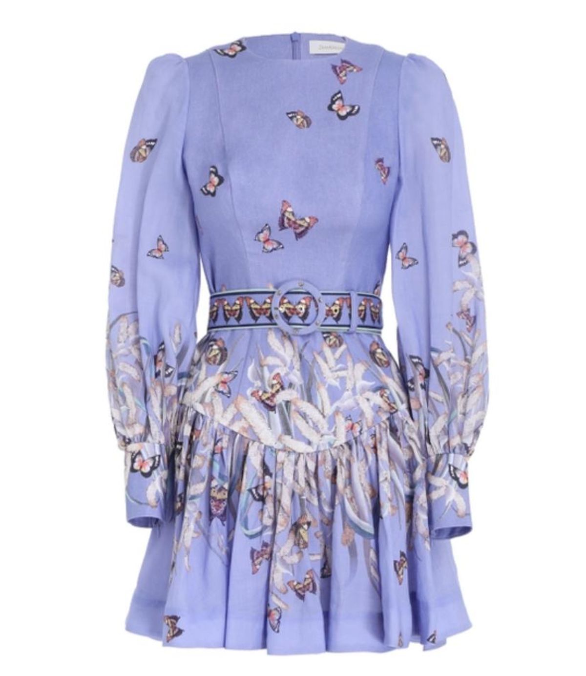 Zimmermann Botanica Belted Mini Dress in Pandanus Size 1 / AU 10 - Image 5