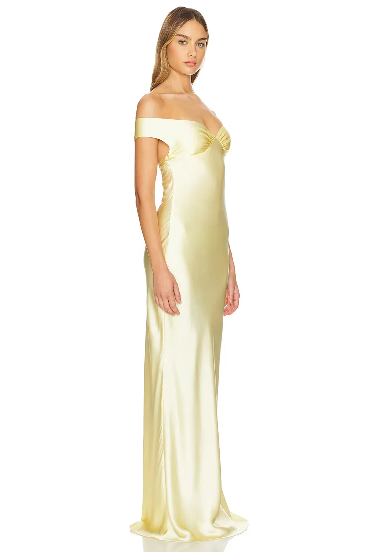 Natalie Rolt Bridget Gown Lemon Size 1 - Image 2
