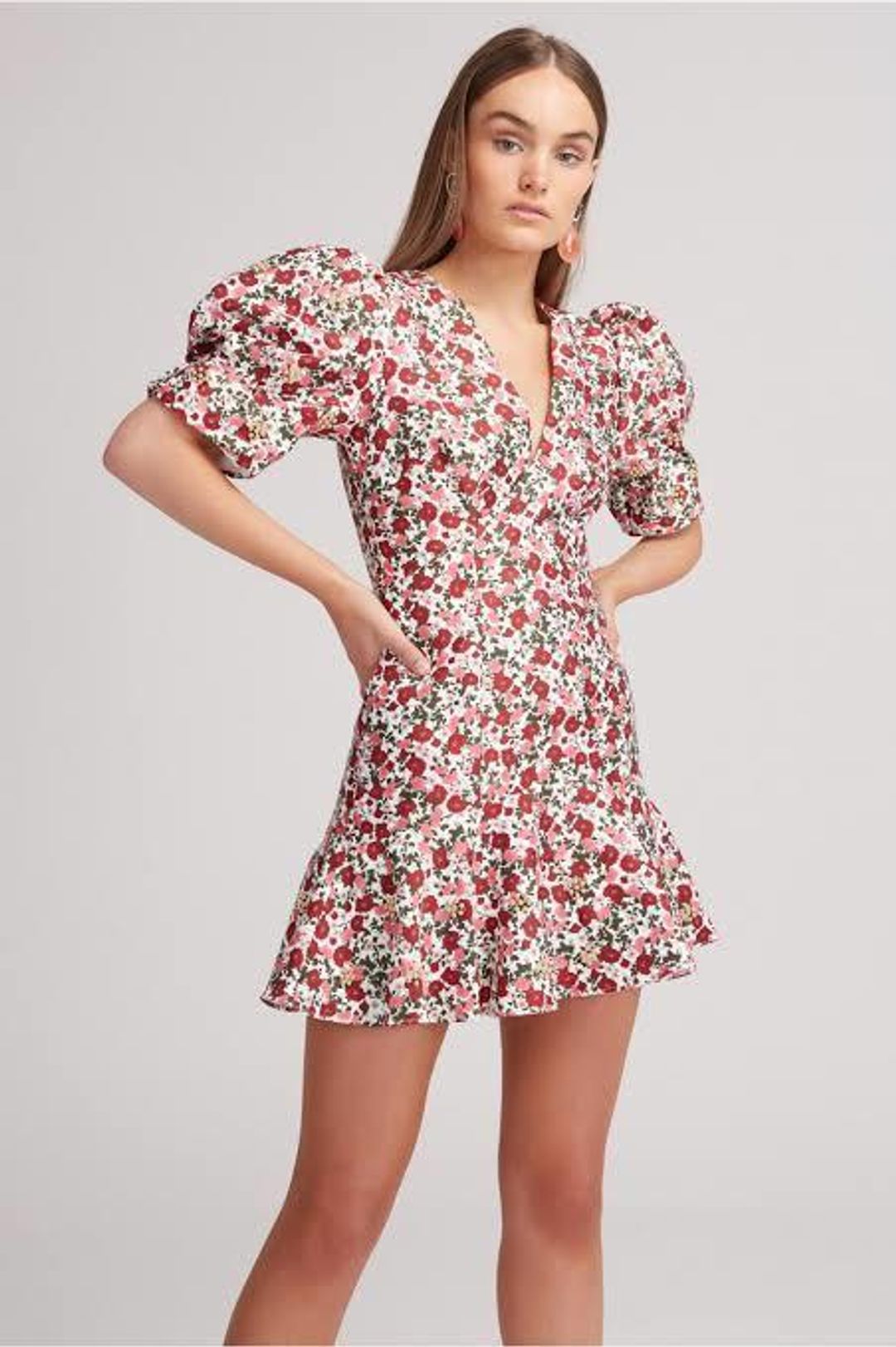 Keepsake The Label Starlight Mini Red Dress Size 8 for rent on The Volte - main image