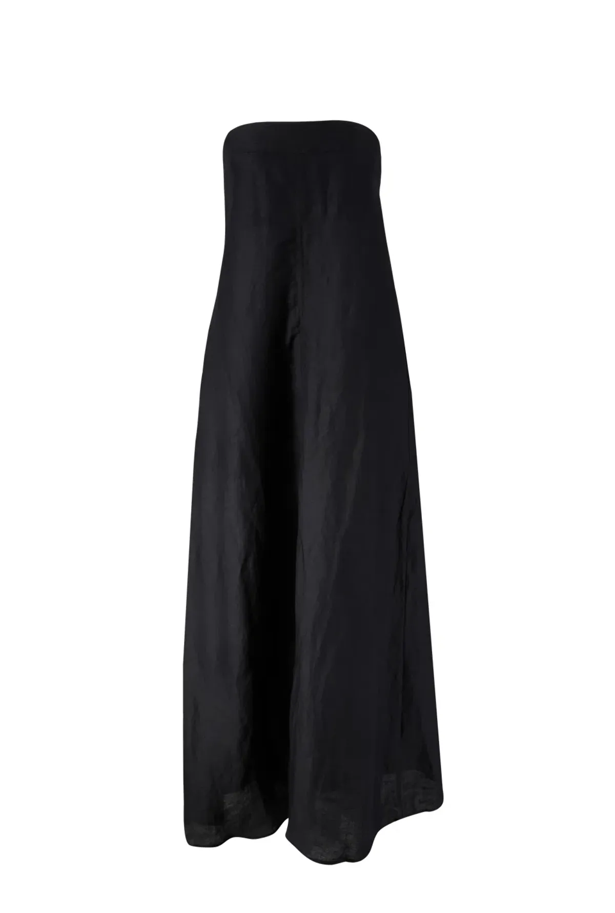 Camilla And Marc Linen Evening Dress Honora Black Size 8 - Image 5