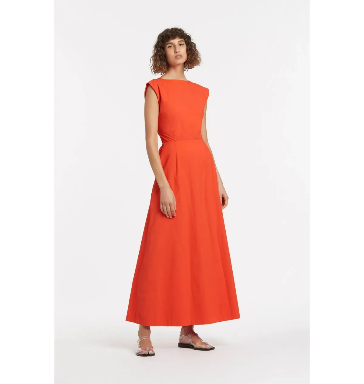 Sir The Label Anja Tie Midi Dress Red Size 0 / AU 6 - Image 2