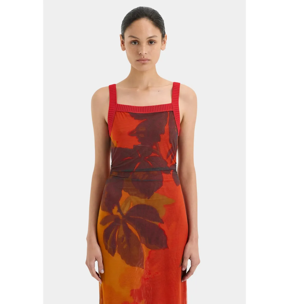 Sir the Label Libertine Tank Midi Dress Wren Print Size 1 / AU 8 - Image 2