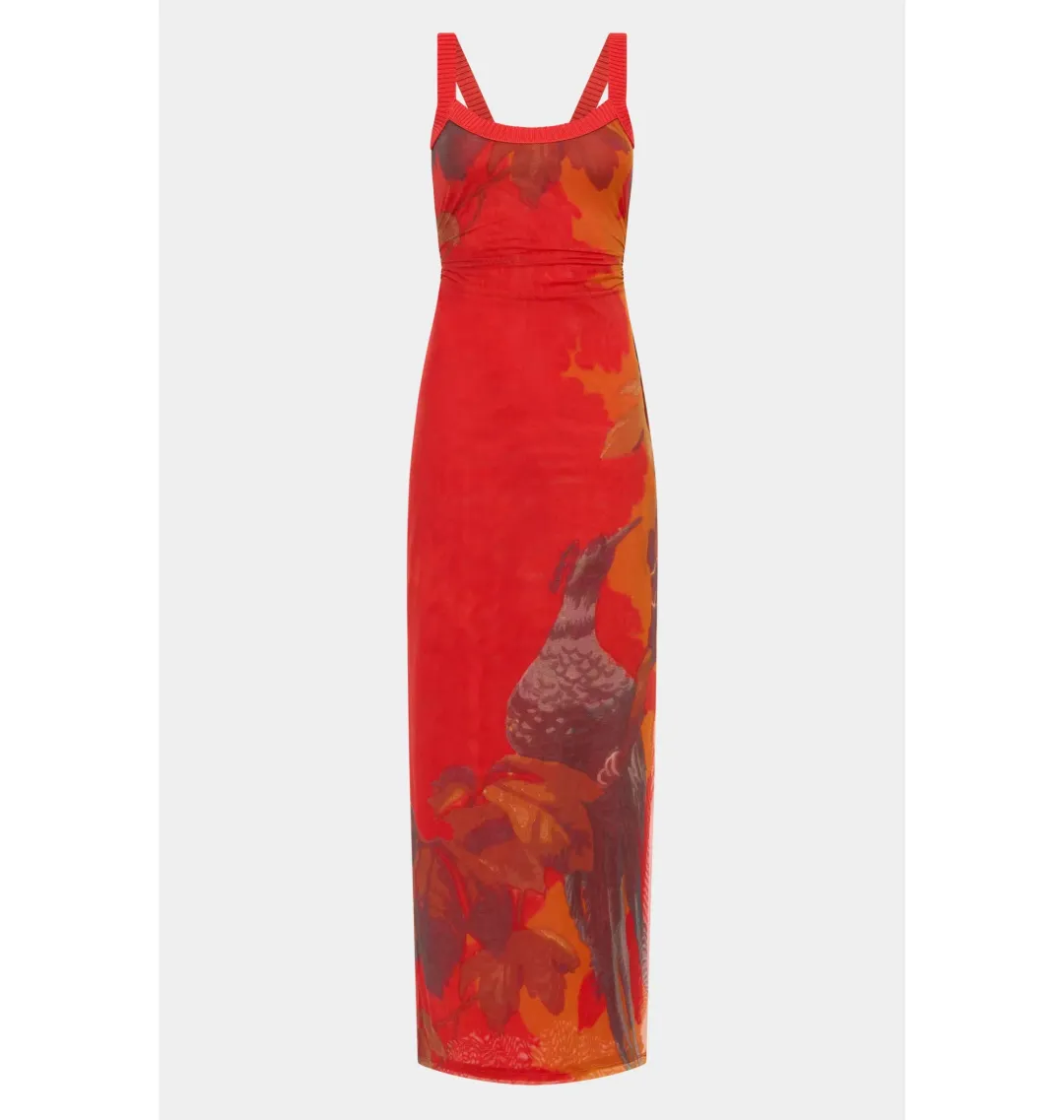 Sir the Label Libertine Tank Midi Dress Wren Print Size 1 / AU 8 for rent on The Volte - main image