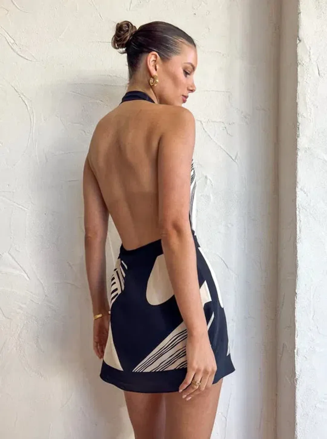 Sir the Label Realisme Halter Mini Dress Size 2 / AU 10 for rent on The Volte - main image