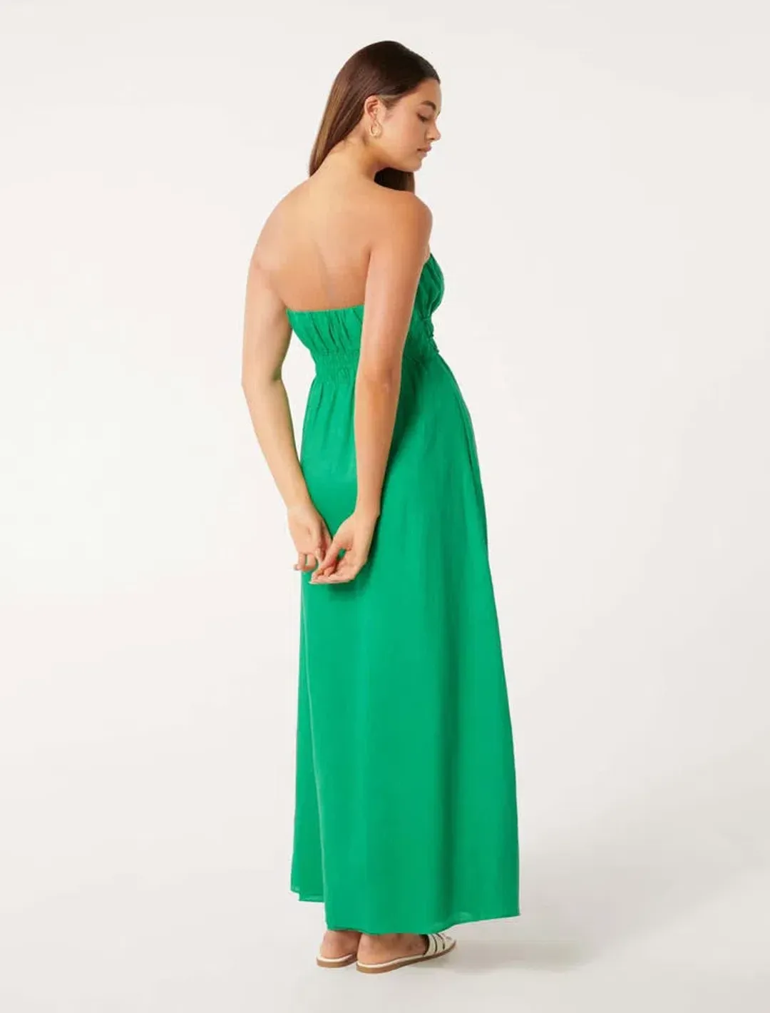 Forever New Romie Strapless Piping Midi  for rent on The Volte - main image