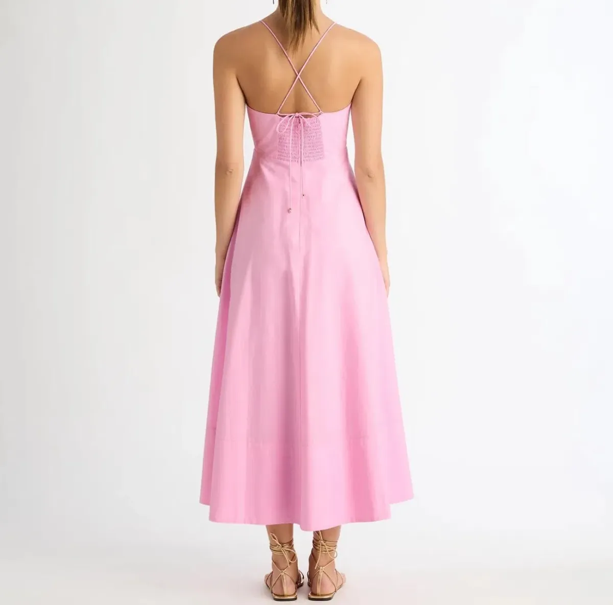 Sheike Isabel Midi Dress Pink Size 6  - Image 2