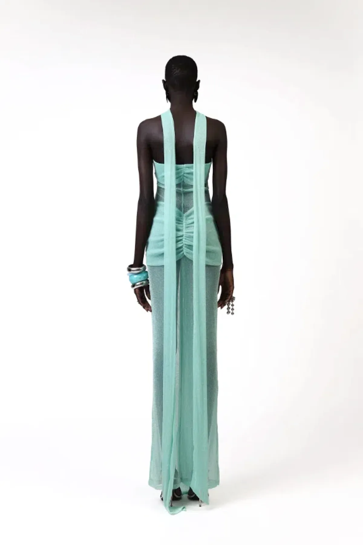 Khanums Kesca Maxi Gown Mint Size M / AU 10 - Image 3