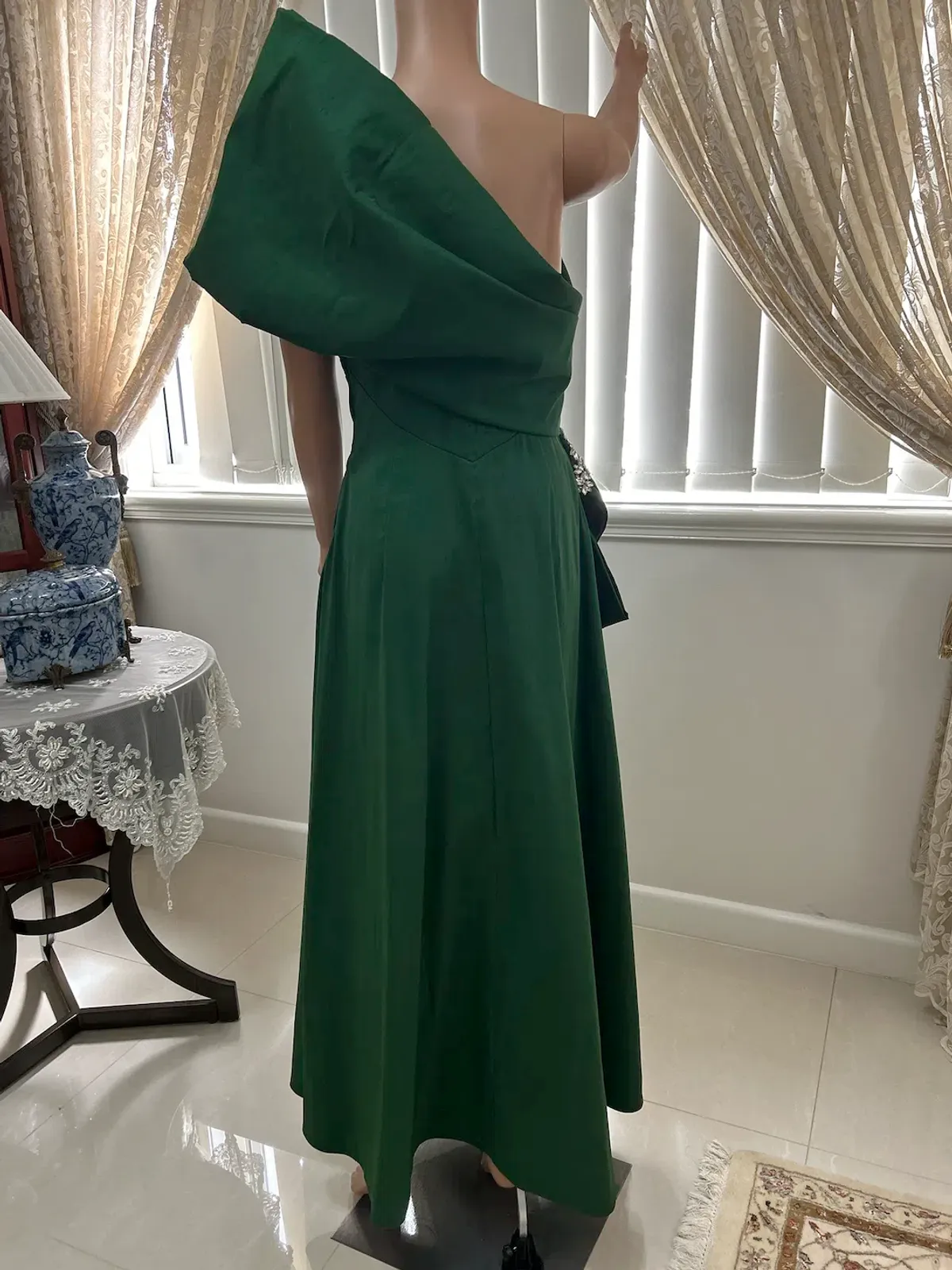 Rachel Gilbert Archer Dress Green Size 10/M - Image 4