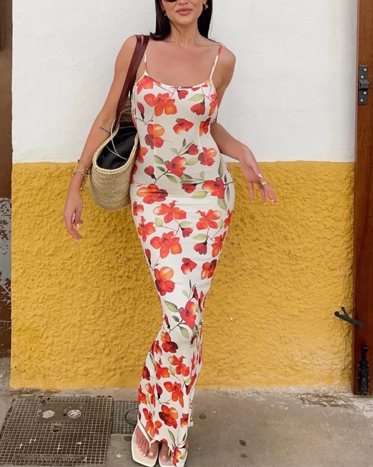 SLA the Label Capri Dress Floral Print Size S / AU 8  - Image 2