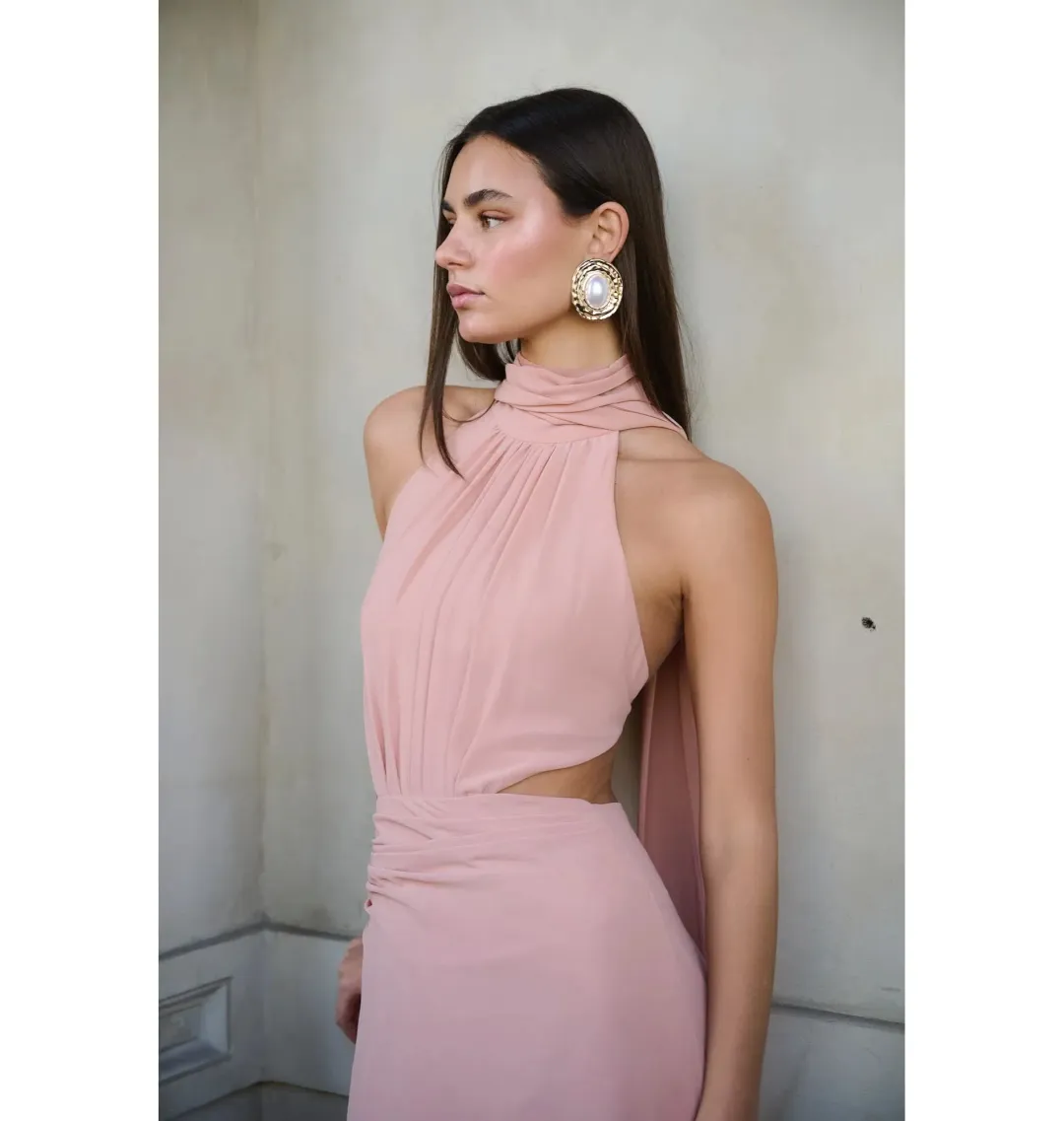 Calia Collection Sofia Dress Bare Blush Size AU 10 for rent on The Volte - main image