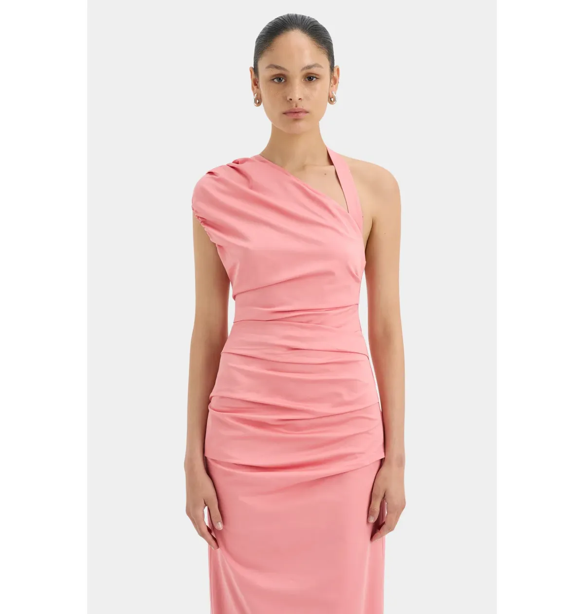 Sir the Label Giacomo Gathered Gown in Pink Size AU 8 - Image 2