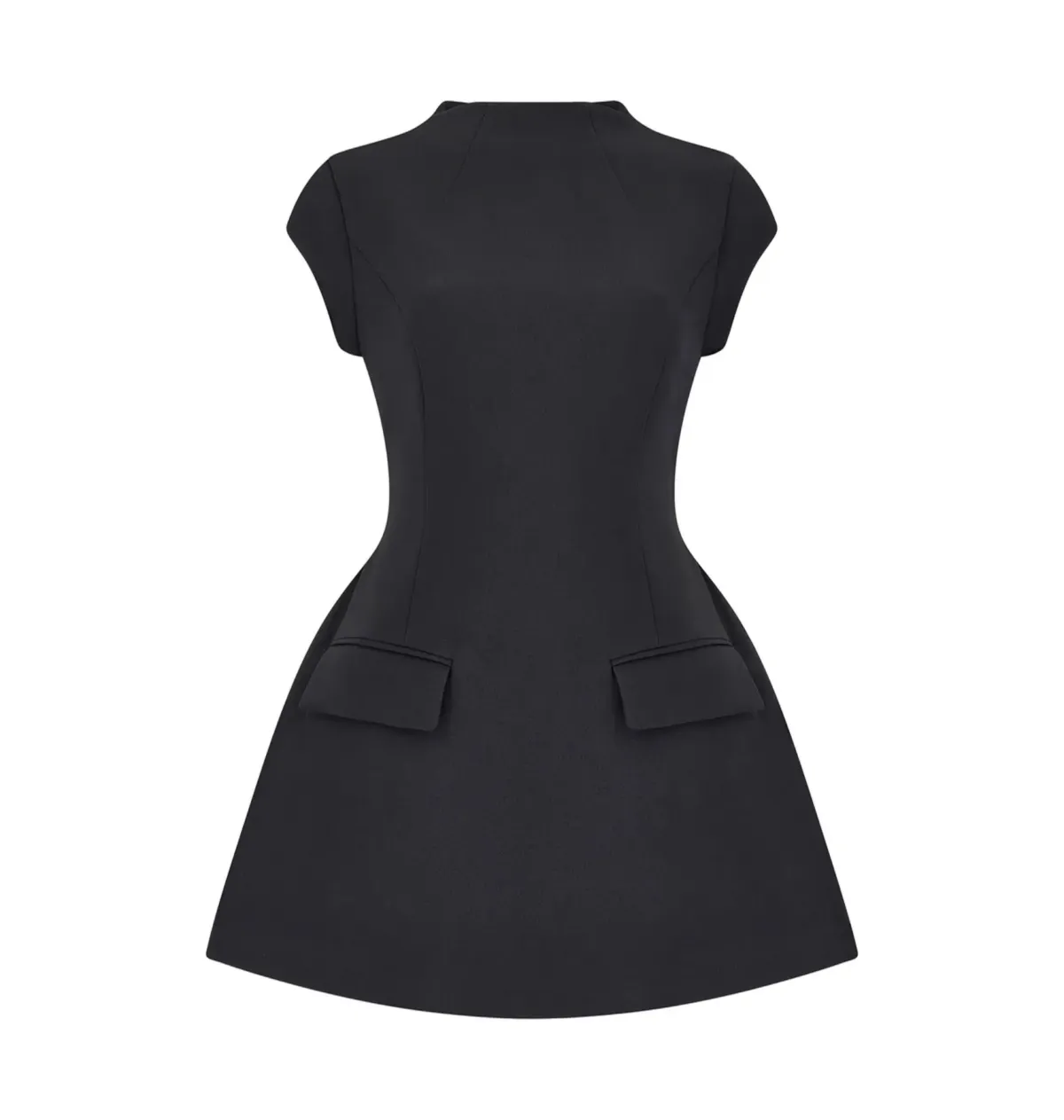 Odd Muse The Ultimate Muse Cap Sleeve Mini Dress Black Size AU 6  - Image 5