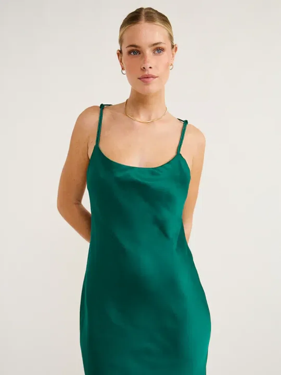 Camilla and Marc Otilia Slip Dress Jade Size AU 12  for rent on The Volte - main image