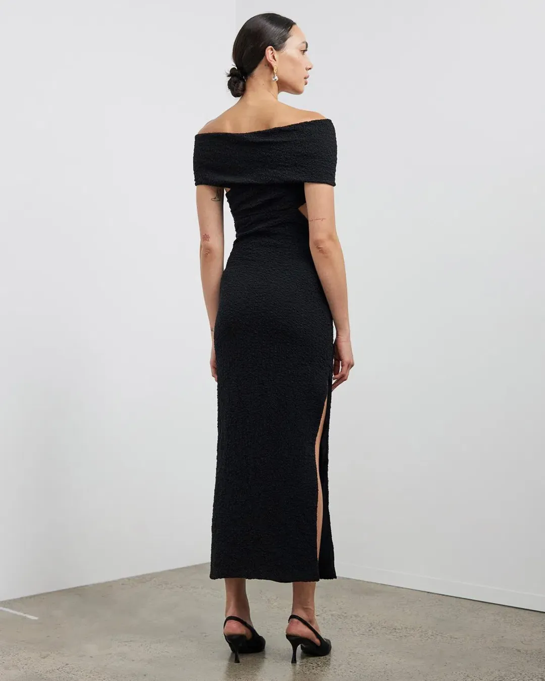 Camilla and Marc Toledo Dress Black Size AU 10 for rent on The Volte - main image
