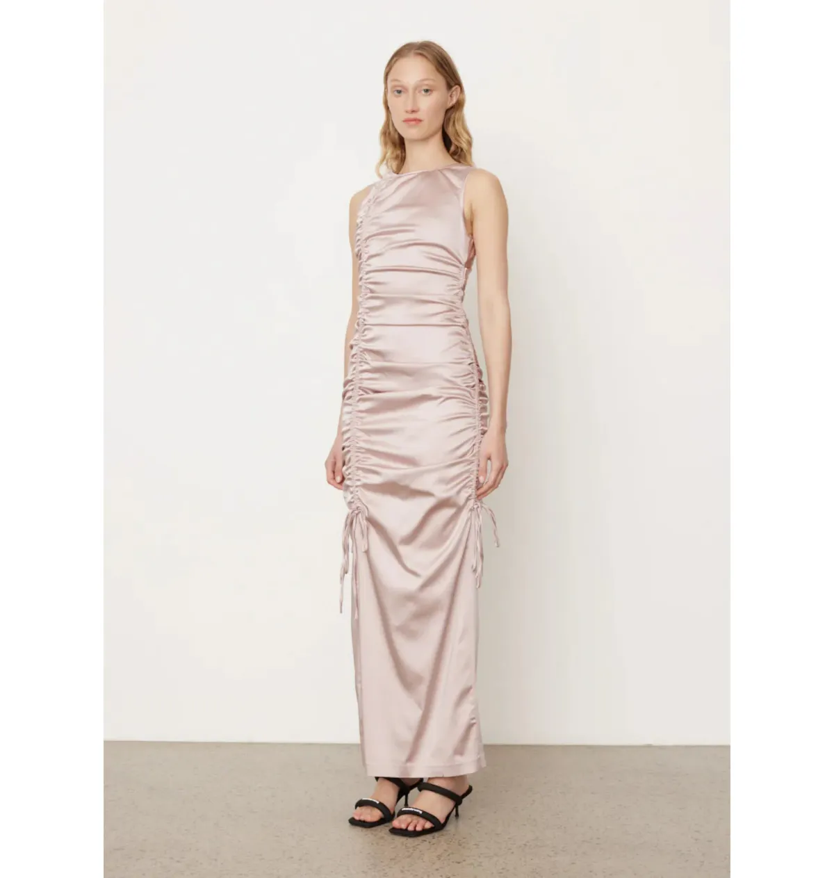 Wynn Hamlyn Nadine Dress Pink Size AU 8 - Image 3