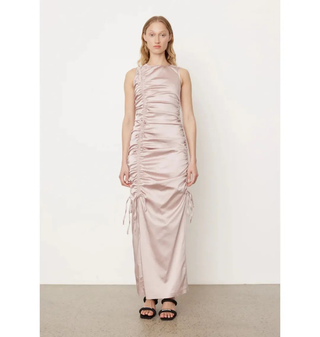 Wynn Hamlyn Nadine Dress Pink Size AU 8 for rent on The Volte - main image