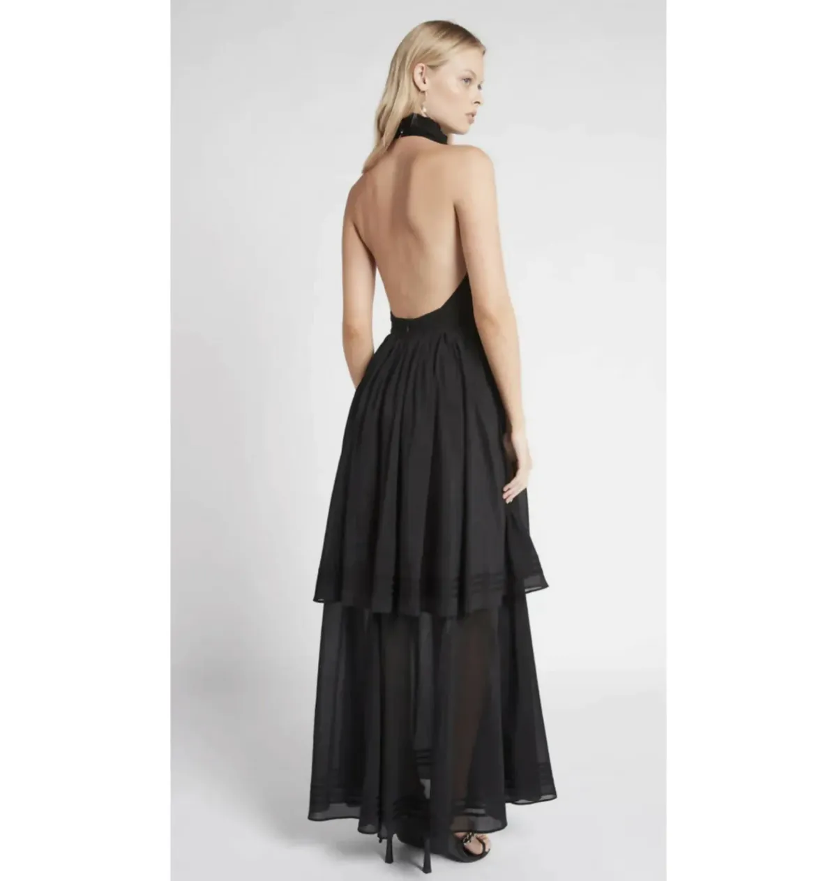 Aje Sienna Dress Black Size AU 10 - Image 3