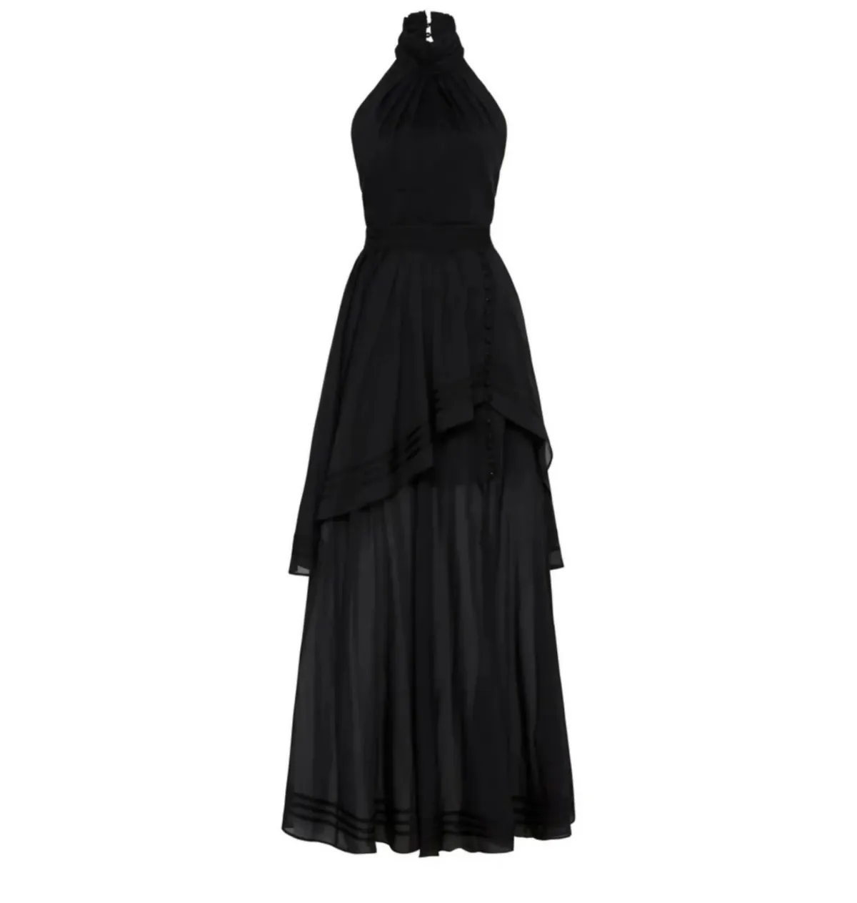 Aje Sienna Dress Black Size AU 10 - Image 4